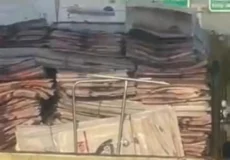 حمل بسته بندی تقلبی رویال کنین با وانت